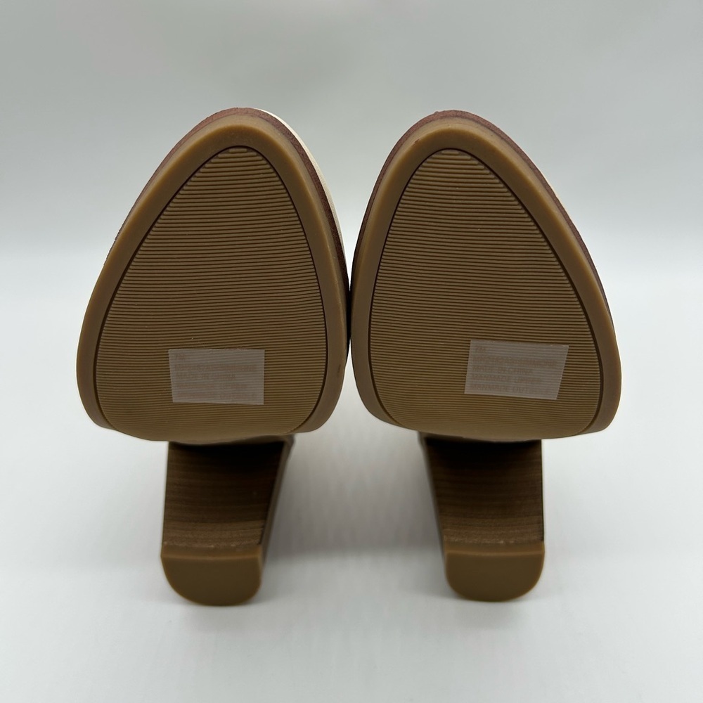 Altar’d State Beige Western Ankle Boots | Vegan | Size 8 | New With Tag - Picture 10 of 10